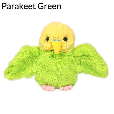 stuffed parakeet