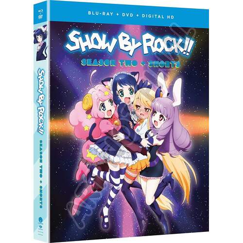 Show By Rock Sharp Shorts Season 2 Shorts Blu Ray Dvd Combo Pack Tokyo Otaku Mode Tom