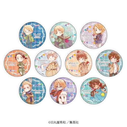 Hetalia World Stars Badge Collection Vol 2 Box Set Tokyo Otaku Mode Tom