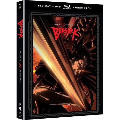 Berserk Season 2 Blu Ray Dvd Combo Pack Tokyo Otaku Mode Tom