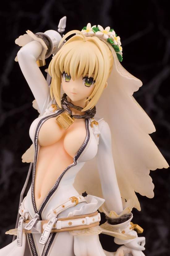 Details about   Anime Fate/stay Night Ccc Nero Claudius Bride Saber 1/8 Scale Pvc Figure Model 