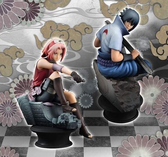 Chesspiece Collection Naruto Sasuke Sakura Set Tokyo Otaku Mode Tom