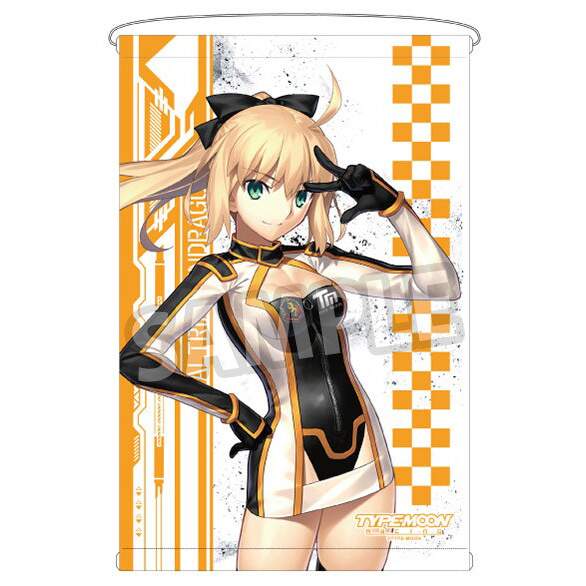 Type Moon Racing Fate 15th Anniversary Edition Altria Pendragon Suit Ver B2 Size Tapestry Type Moon Tokyo Otaku Mode Tom