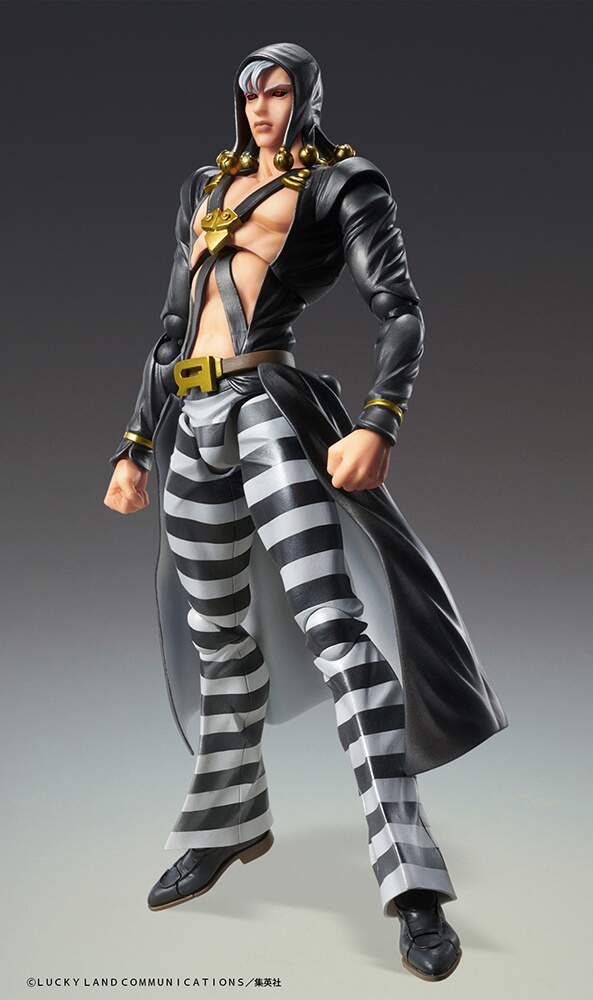 Medicos Super Action Statue Leone Abbacchio Figure Jojo's Bizarre Adventure 5 