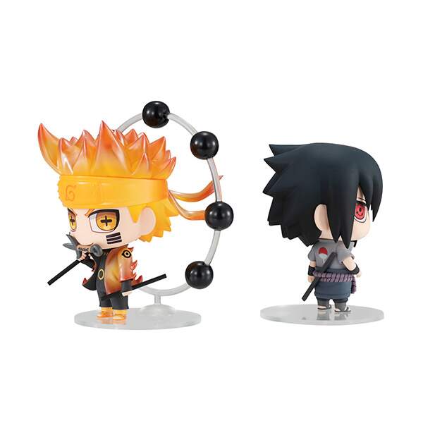 Chimi Mega Buddy Naruto Sasuke Figure Set Megahouse Tokyo Otaku Mode Tom