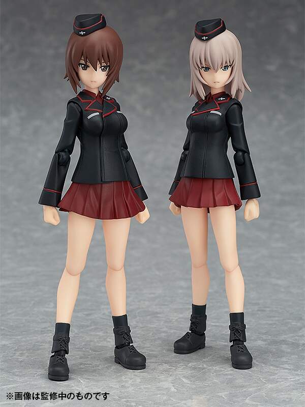 Figma Girls Und Panzer Maho Nishizumi Erika Itsumi Set Good Smile Company Tokyo Otaku Mode Tom