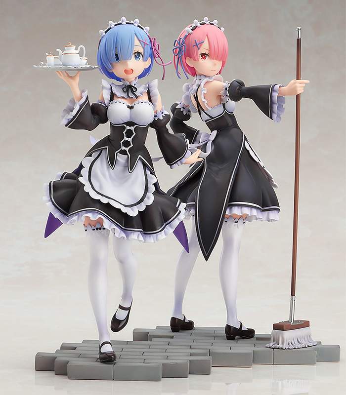 Re:Zero Starting Life in Another World Ram Figure BOXED Action Figurine Anime