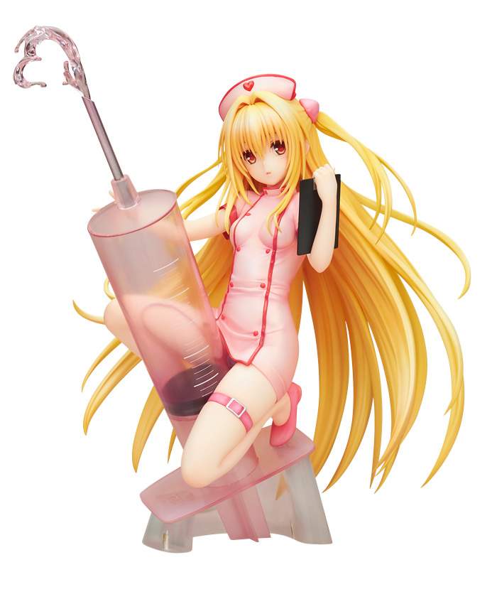 To Love Ru Golden Darkness Nurse Ver Figure Alter Alter Tokyo Otaku Mode One day he accidentally gets engaged to an alien princess darkness: to love ru darkness golden darkness nurse ver 1 7th scale figure