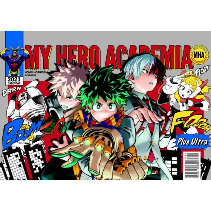 My Hero Academia 2022 Comic Calendar April 2022 Calendar My Hero Academia 2022 Comic Calendar April 2022 Calendar