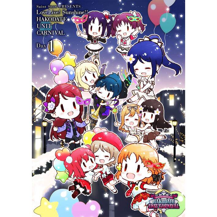 Saint Snow Presents Love Live Hakodate Unit Carnival Day 1 Dvd Bandai Namco Arts Tokyo Otaku Mode Tom