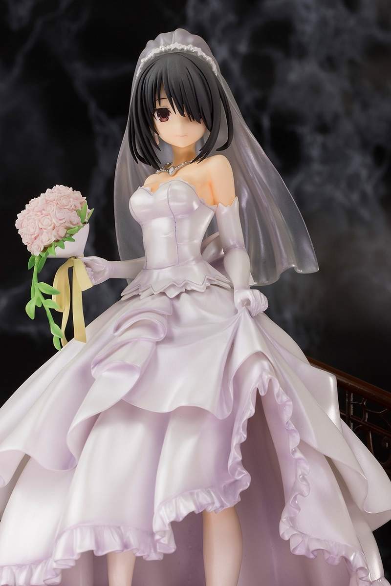 Date A Live Kurumi Tokisaki Wedding Ver. Non Scale Figure