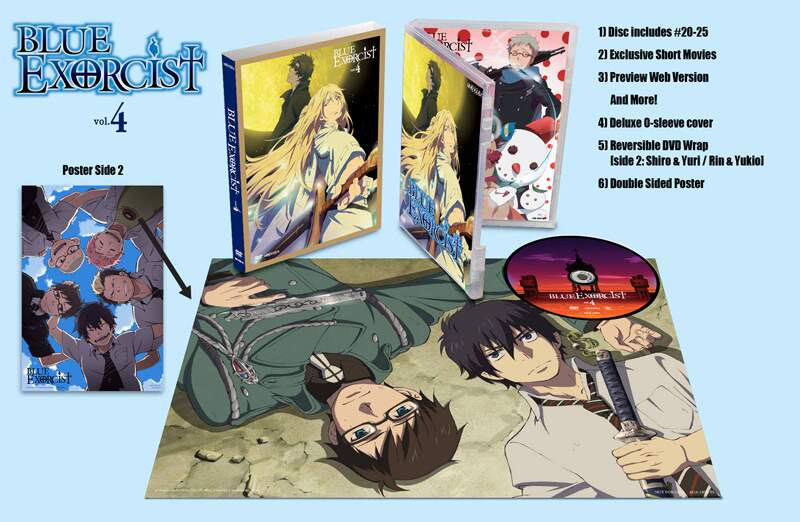 Blue Exorcist Dvd Vol 4 Extras Tokyo Otaku Mode Tom Blue Exorcist Dvd Vol 4 Extras Tokyo Otaku Mode Tom
