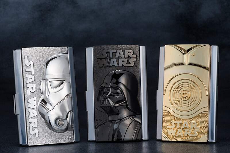 star wars business card holder