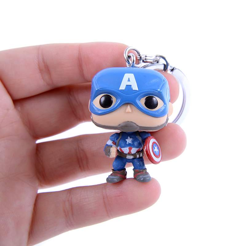 Avengers Age of Ultron Captain America Figure 5224 Funko Pocket Pop Keychain 