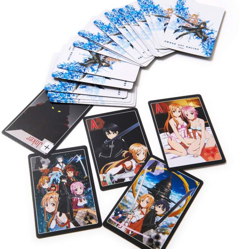 Sword Art Online Anime Playing Cards