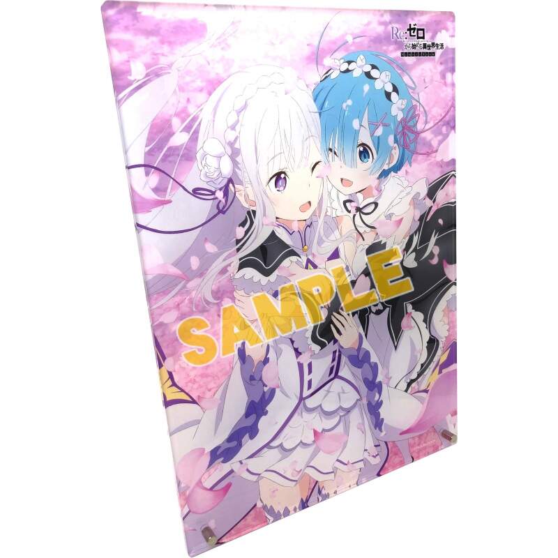 Re Zero Memory Snow Acrylic Art Panel Tokyo Otaku Mode