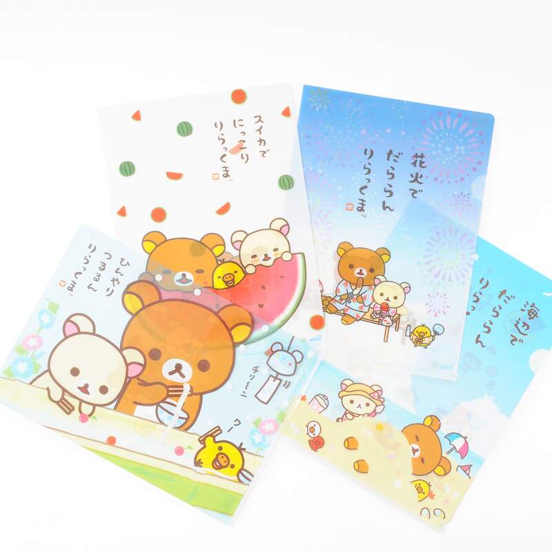 Rilakkuma S Summer Vacation Clear Files Tokyo Otaku Mode Tom