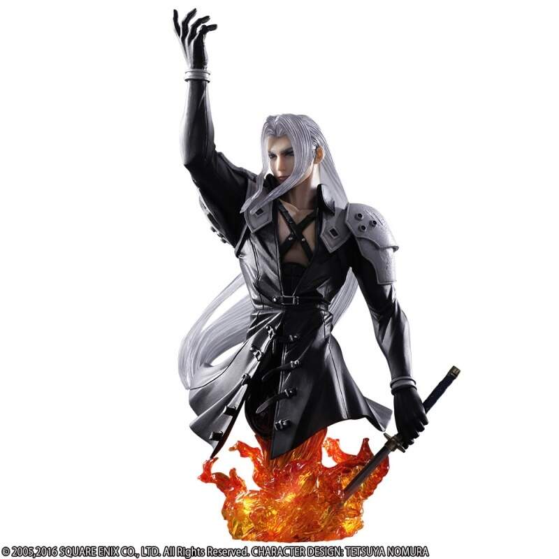 FINAL FANTASY Static Arts Bust Sephiroth Statue Figure 8.3/" New no Box