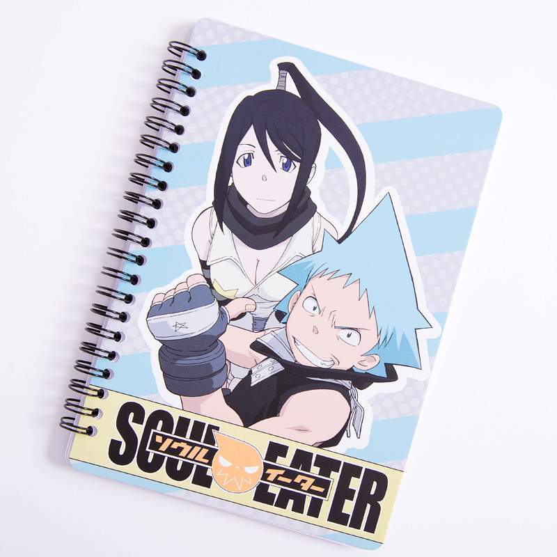 Soul Eater Black Star and Tsubaki Notebook 