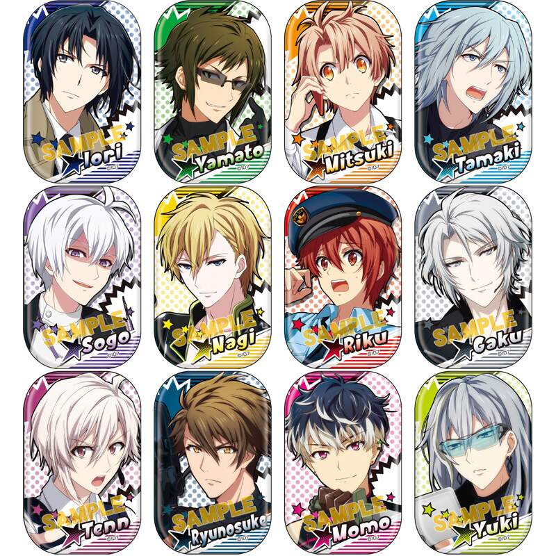 Idolish 7 Character Badge Collection Police Sr Ver Box Set Tokyo Otaku Mode Tom