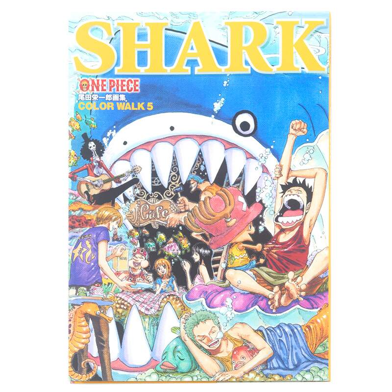 One Piece Color Walk 5 Shark Shueisha Otakumode Com