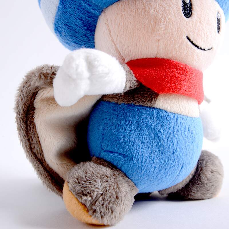 blue toad plush