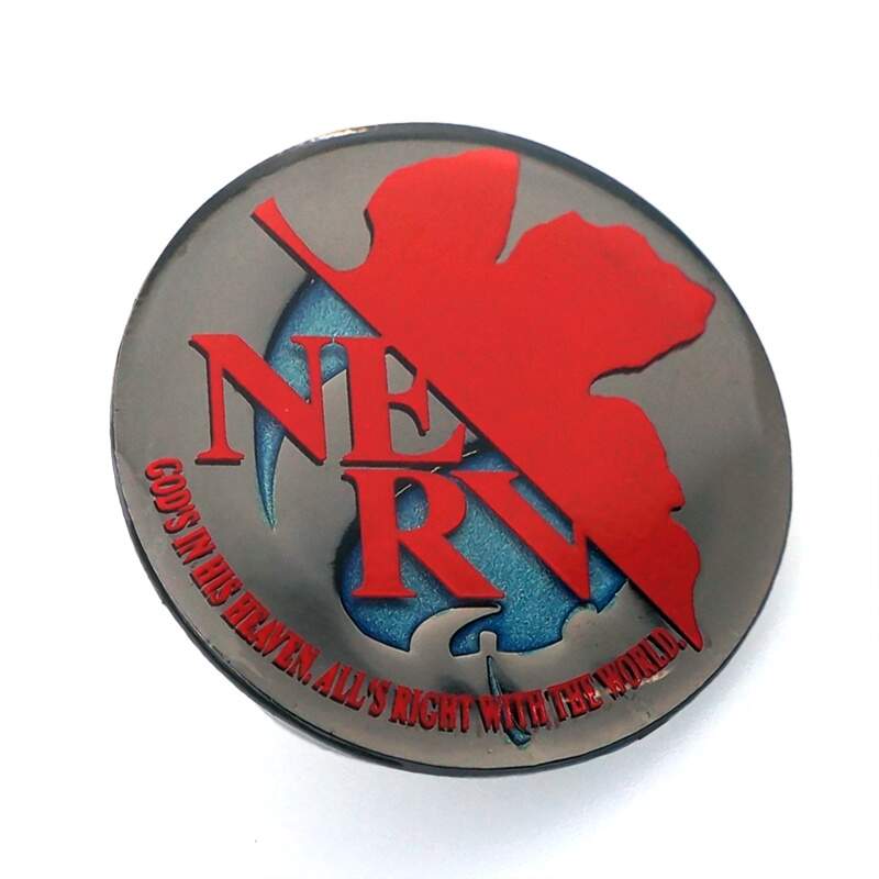 Evangelion Nerv Logo Pin Tokyo Otaku Mode Tom