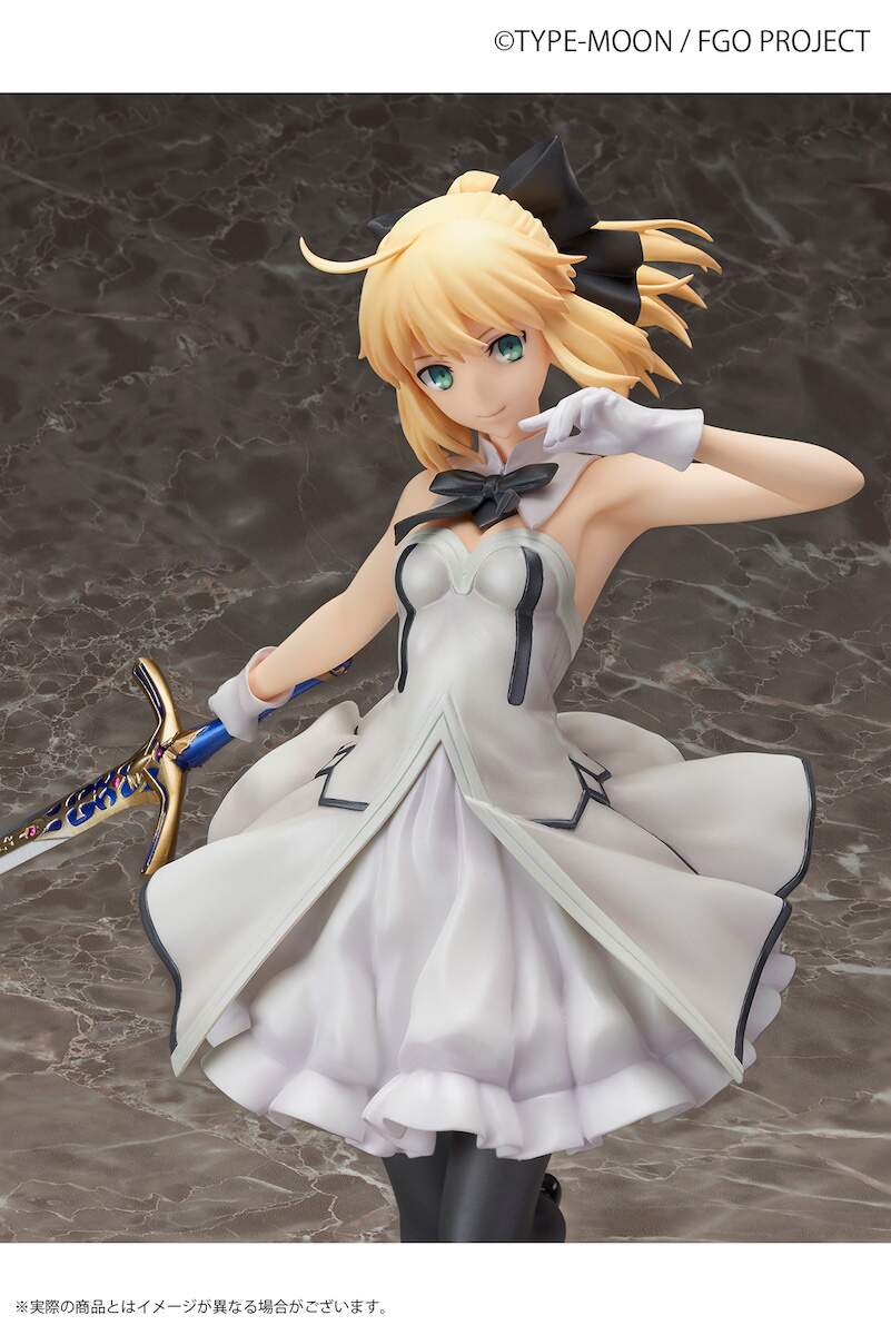 Anime Fate//Grand Order Saber//Altria Pendragon Lily 1//7 PVC Figure New Toy IN Box