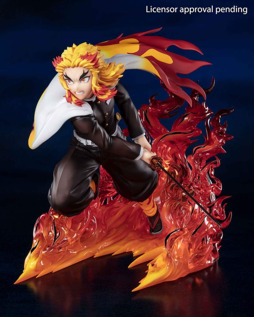 Demon Slayer Kimetsu no Yaiba Figuarts ZERO Kyojuro Rengoku Flame Breathing 