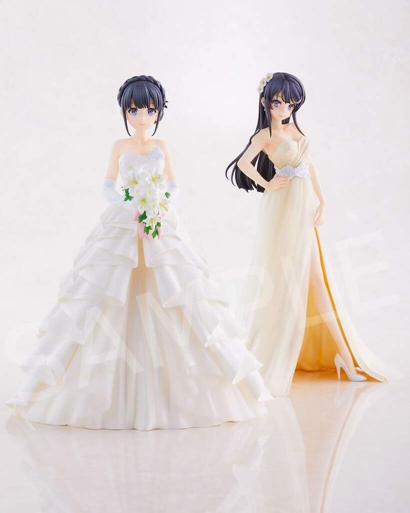 rascal does not dream of a dreaming girl shoko makinohara wedding dress ver 1 7 scale figure aniplex aniplex tokyo otaku mode rascal does not dream of a dreaming girl shoko makinohara wedding dress ver 1 7 scale figure