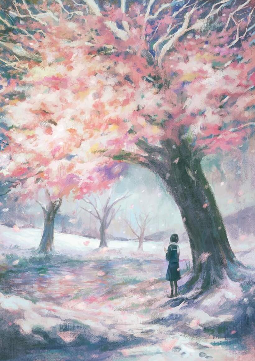 Sakura Exhibition Cck Winter Blossom Poster Tokyo Otaku Mode