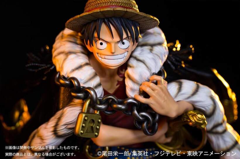 One Piece Log Collection Big Statue Series Monkey D Luffy Tokyo Otaku Mode Tom