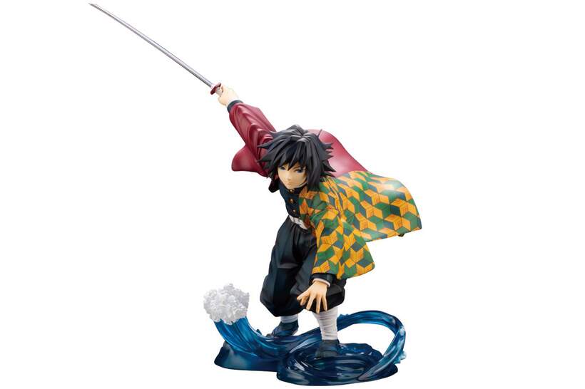 Kimetsu no Yaiba Tomioka Giyuu sword weapon metal model action figure art toy