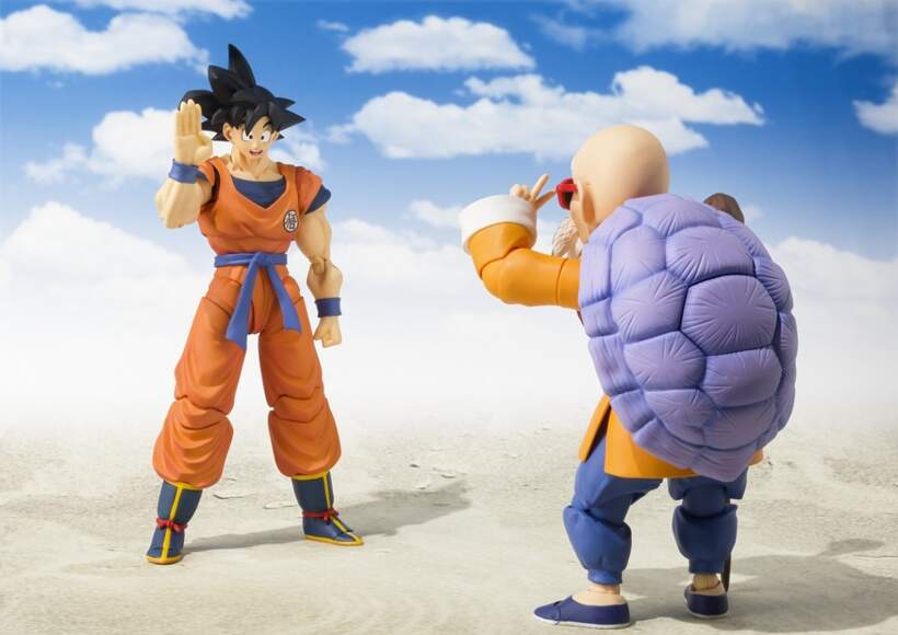 S H Figuarts Dbz Goku A Saiyan Raised On Earth Bandai Tokyo Otaku Mode Tom
