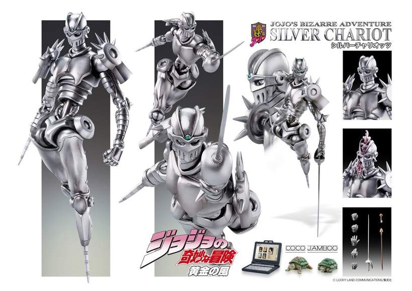 silver chariot action figure