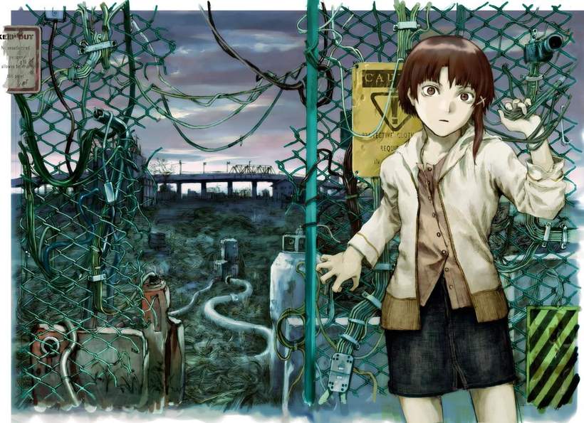 an omnipresence in wired JAPAN Yoshitoshi ABe serial experiments lain Art book