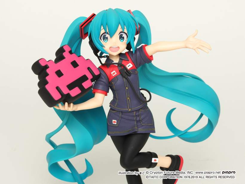 Vocaloid Hatsune Miku Game Station Figure Statue Toy Taito Uniform Miku TA51600