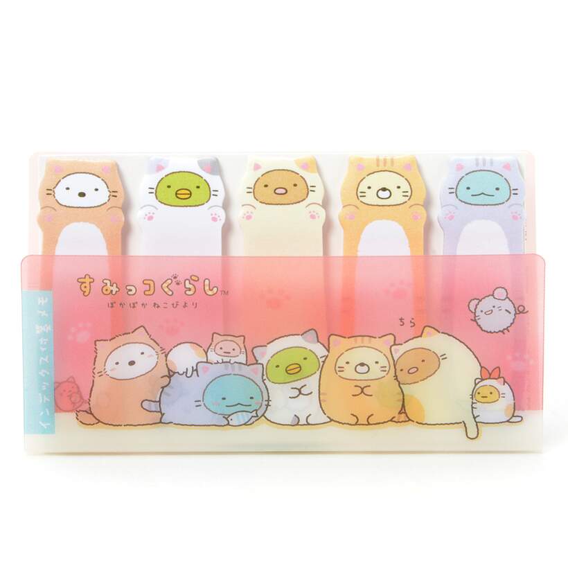 Sumikko Gurashi Poka Poka Neko Biyori Sticky Tabs San X Tokyo Otaku Mode Tom