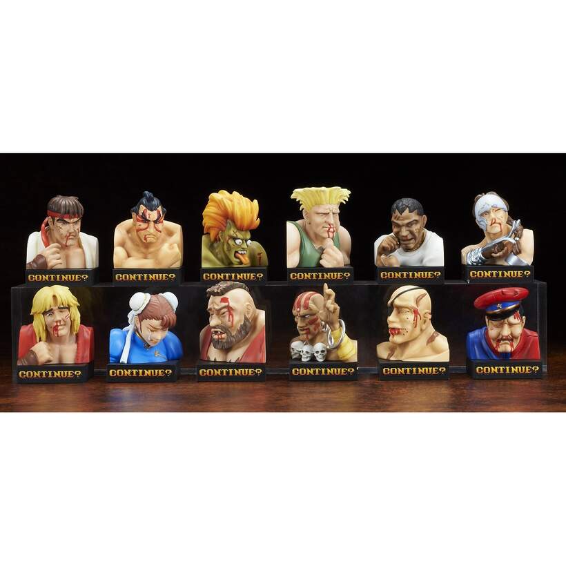 street fighter figure collection