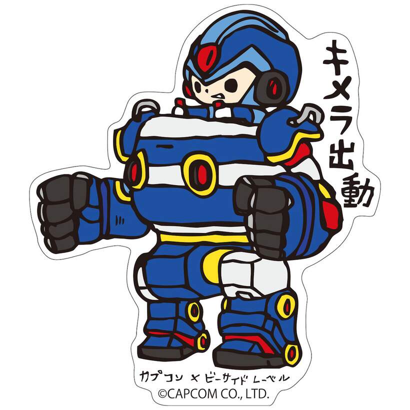 Capcom X B Side Label Mega Man X Stickers Tokyo Otaku Mode Tom