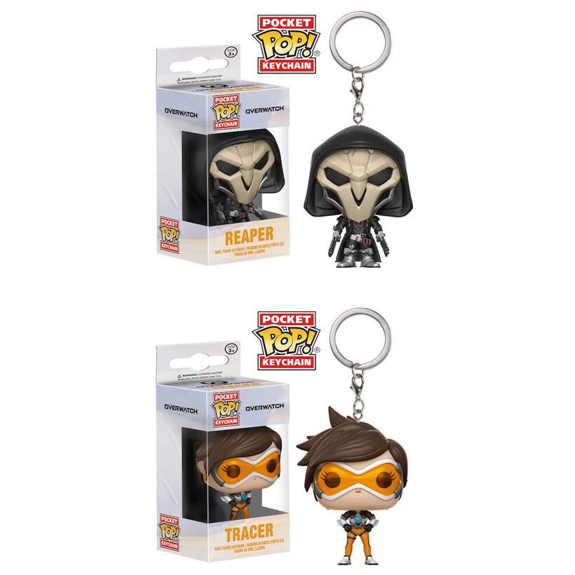 overwatch keychain figures
