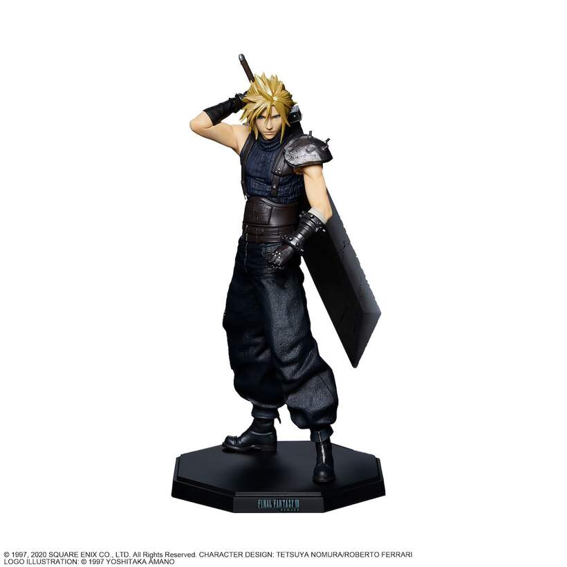 final fantasy 7 cloud figure