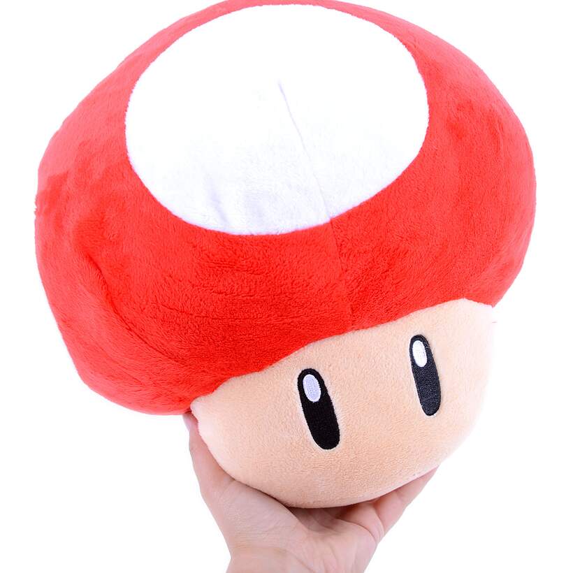 mario mushroom pillow