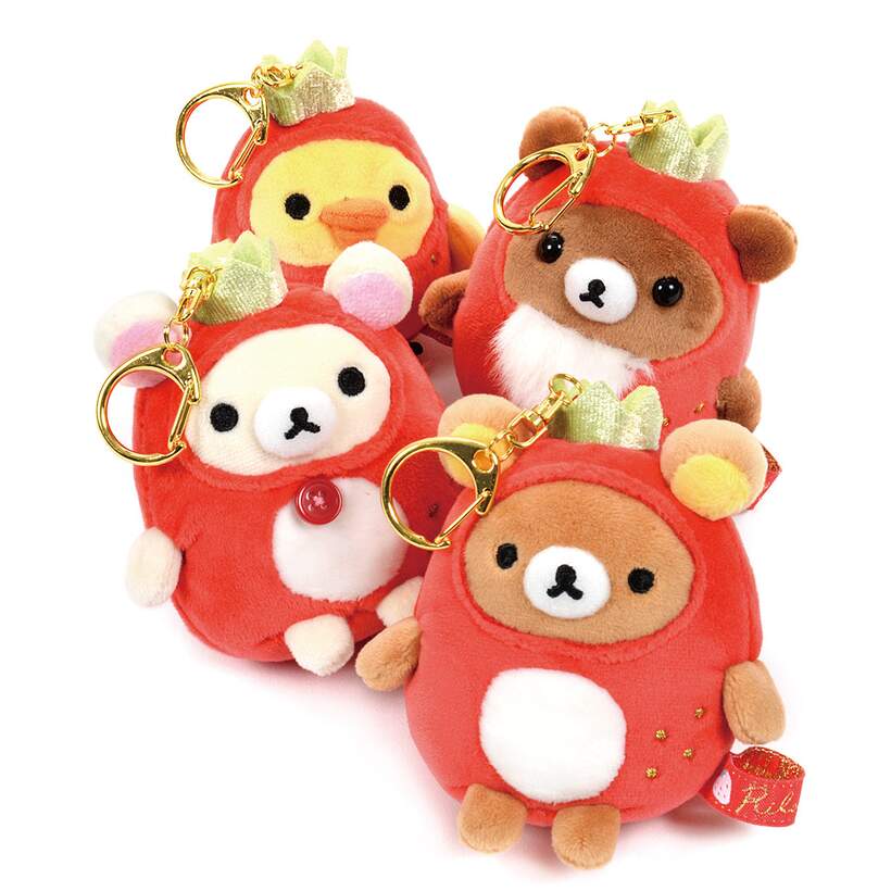 strawberry rilakkuma plush