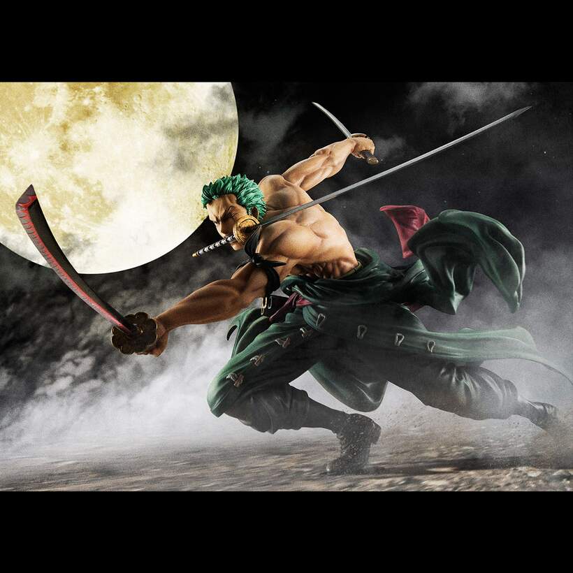 Portrait Of Pirates One Piece Sa Maximum Roronoa Zoro Ver San Zen Se Kai Megahouse Tokyo Otaku Mode Tom
