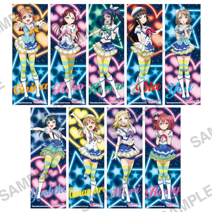 Anime Love Live Sunshine stickers