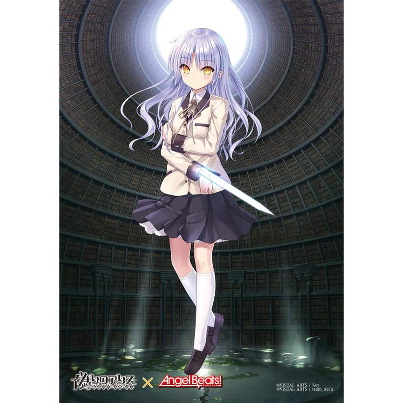 Angel Beats Angel Kanade Tachibana B2 Tapestry Visualarts Key 28 Off Tokyo Otaku Mode