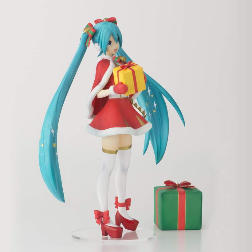 Figure Sega Christmas 2019 Ver. Vocaloid Super Premium Miku Hatsune