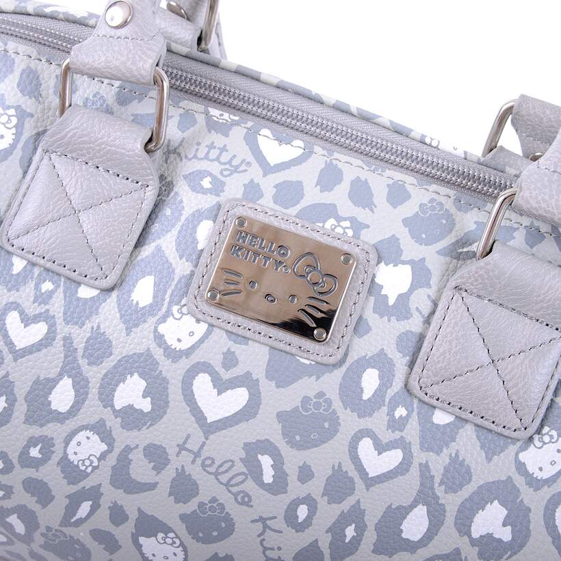 hello kitty leopard purse