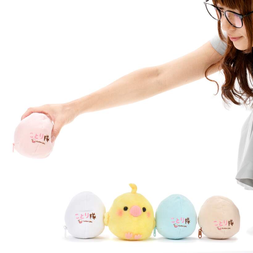 Kotori Tai Tamago Kara Kururinpa Bird Plush Collection Standard Amuse Tokyo Otaku Mode tokyo otaku mode